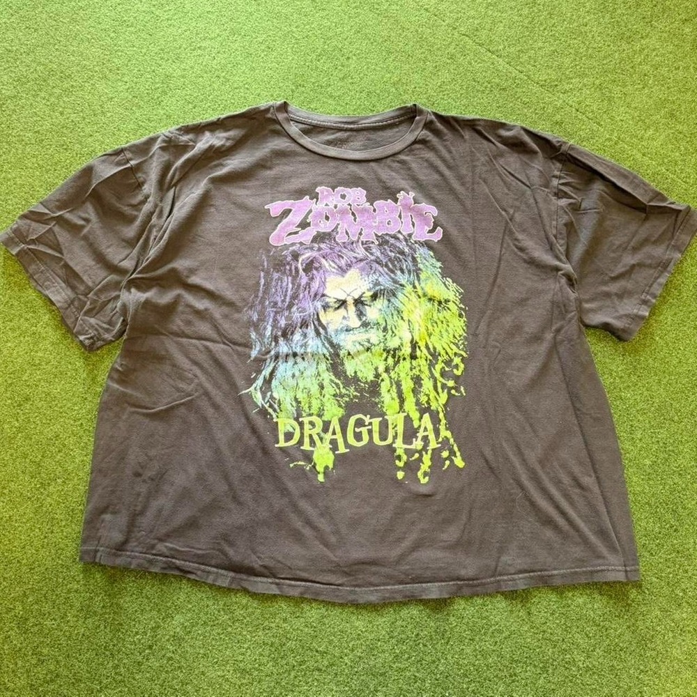 Rob Zombie Dragula band t shirt faded 2010s rob zombie band tee 2XL